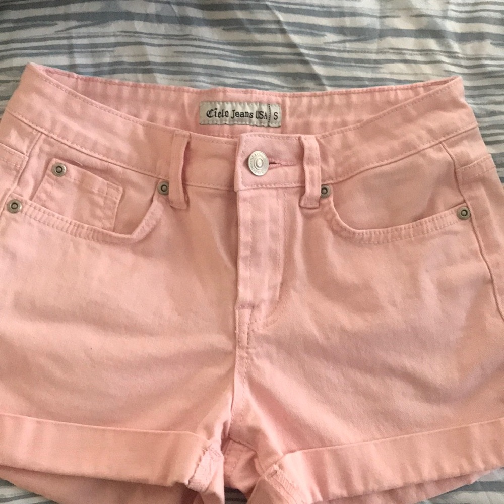 Pink shorts